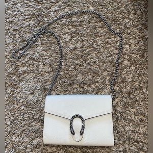 Dionysus mini leather chain wallet